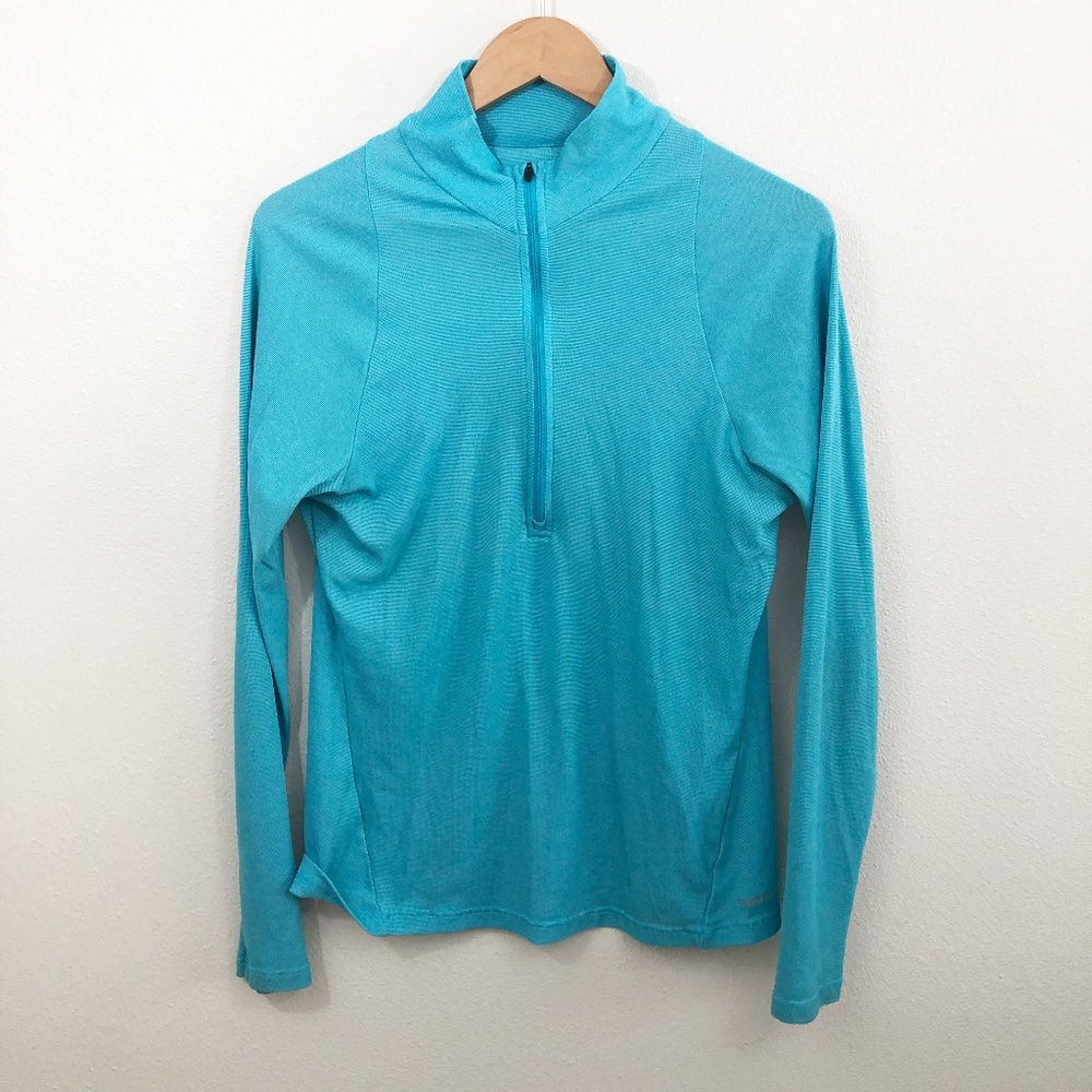 Patagonia Aqua Capilene Base Layer, Size Large